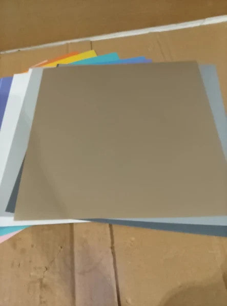 Cricut Permanent Vinyl Pack 25 Rainbow Sampler 12x12in 25ct Adhesive