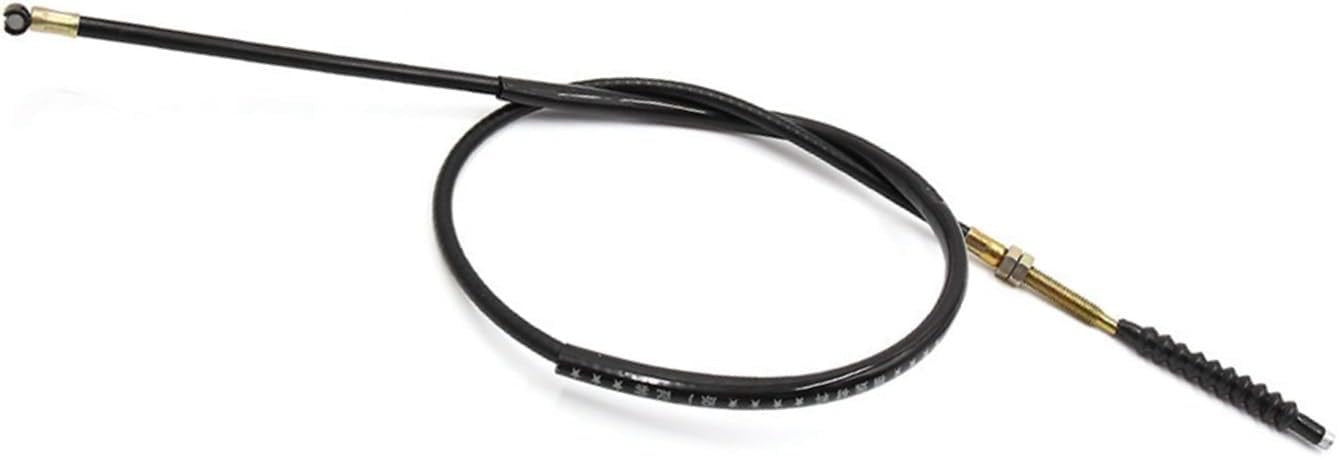 Hihaha Motorcycle Clutch Cable Honda CG125 Black Rubber Coated Durable Material
