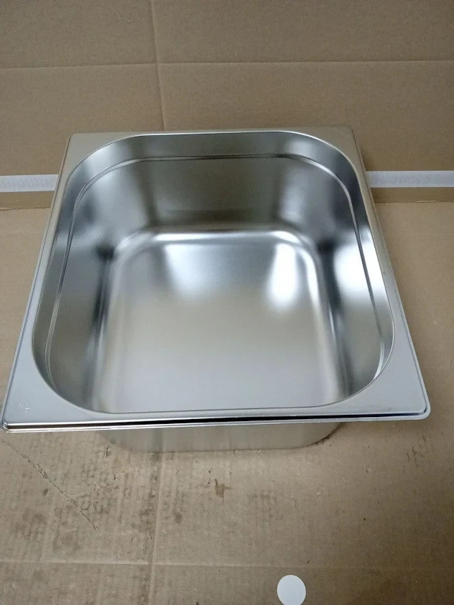 Vogue GN Stainless Steel Gastronorm Tray Pan 150mm Deep 13L K814 Modern Durable