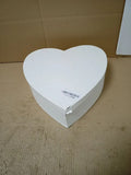Rayher Heart Shaped Papier Mache Box Lid Crafting Decoupage Design Storage