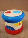 Hape Baby Drum Colourful Rolling Musical Instrument Toy Toddlers Rhythm 6m+