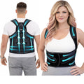 RowMay Essentials Posture Corrector Adjustable Back Brace Shoulder Support L New