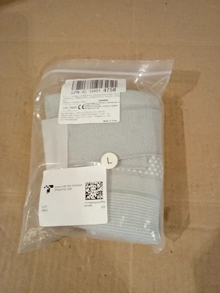 Yasdyri Knee Support Women Men Brace Adjustable Strap Compress Gray Small New
