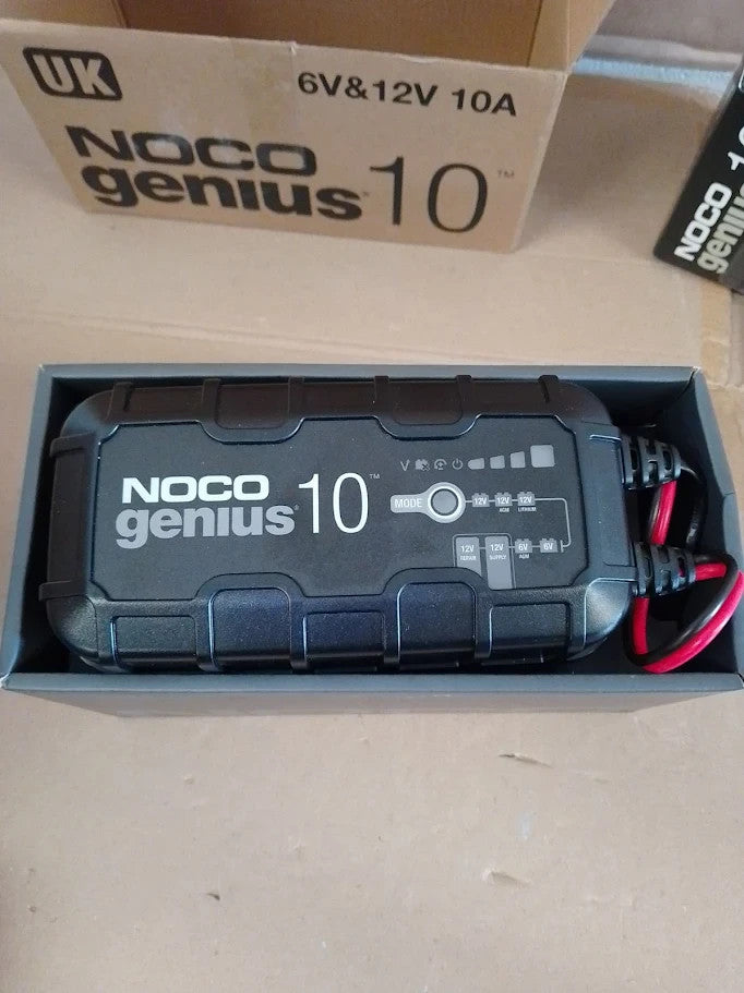 Noco Genius10 10A 6V 12V Smart Battery Charger Automatic Maintainer Trickle
