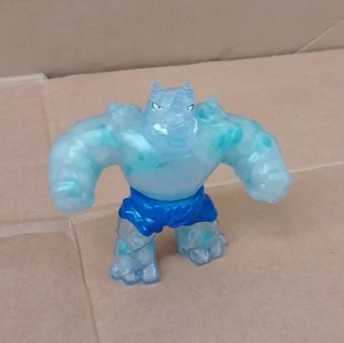 Heroes Goo Jit Zu Meteor Madness Rhinostone Action Figure Battle Gauntlet New