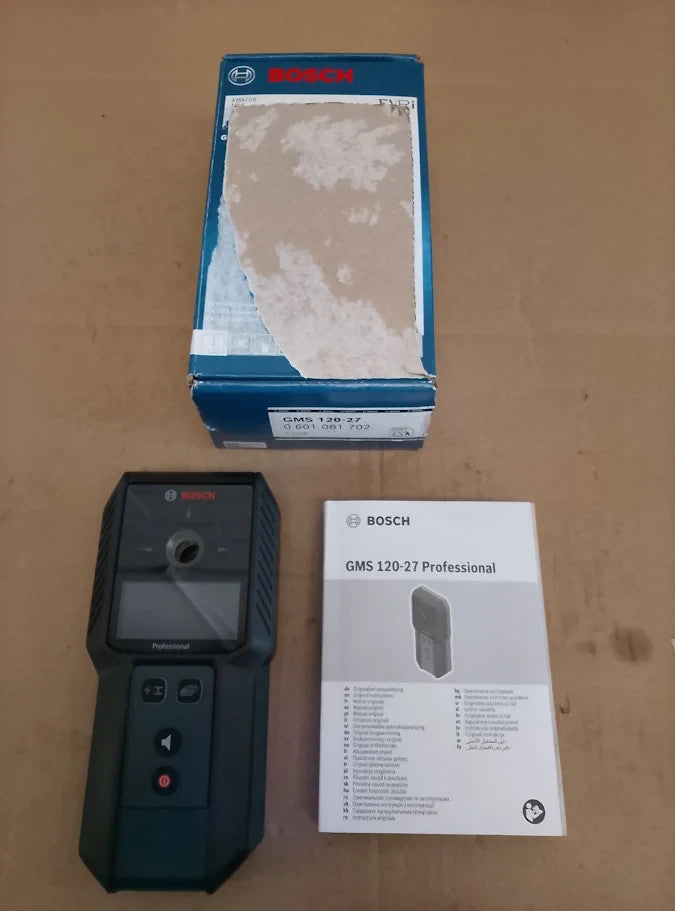 Bosch Professional Wall Scanner GMS 120 27 Detection Depth Non Magnetic Metal