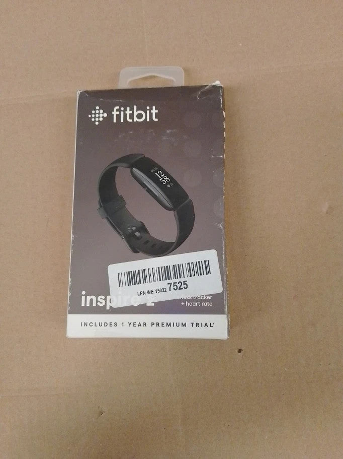 Fitbit Inspire 2 Health Fitness Tracker 24/7 Heart Rate To 10 Days Battery Black
