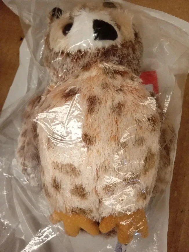 Owl Plush Soft Toy Teddy Brown Cream Stuffed Animal Cuddly Kids Gift New
