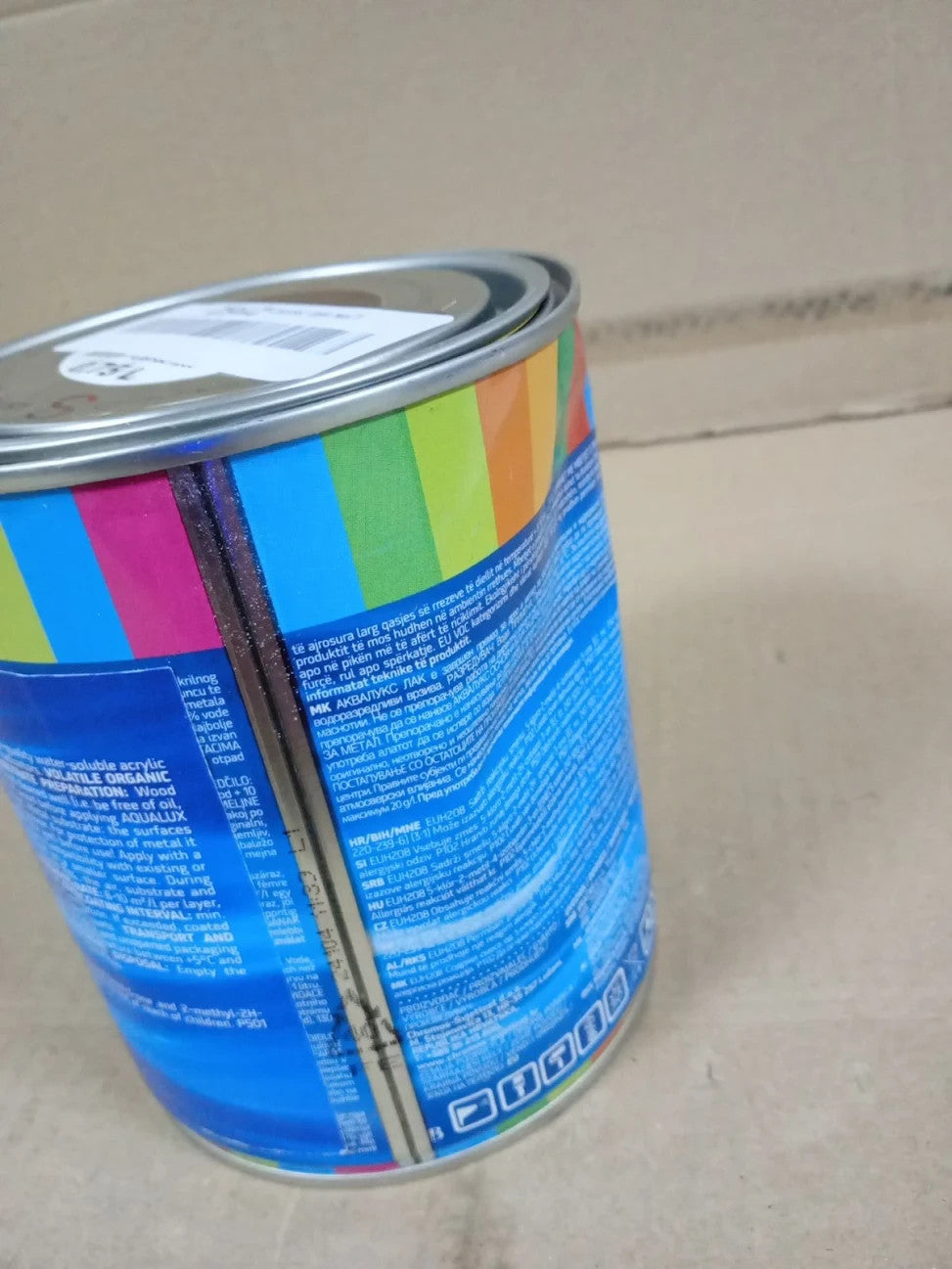 B&S Chromos Svjetlost AQUALUX TOPCOAT Premium Acrylic Finish Coating Wood New