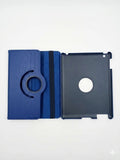 Flyorigin iPad 2 3 4 Case 9.7 Inch PU Leather Multi Function Cover Navy Blue New