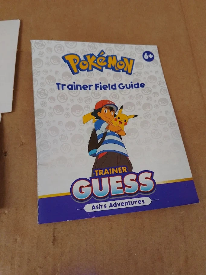 Pokemon 120106 Trainer Guess ASH Adventures Version Anglaise 6+ New
