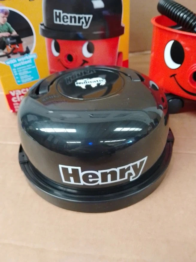 Casdon Henry Vacuum Cleaner Toy Red Real Function Kids Cleaning Set 3+ New