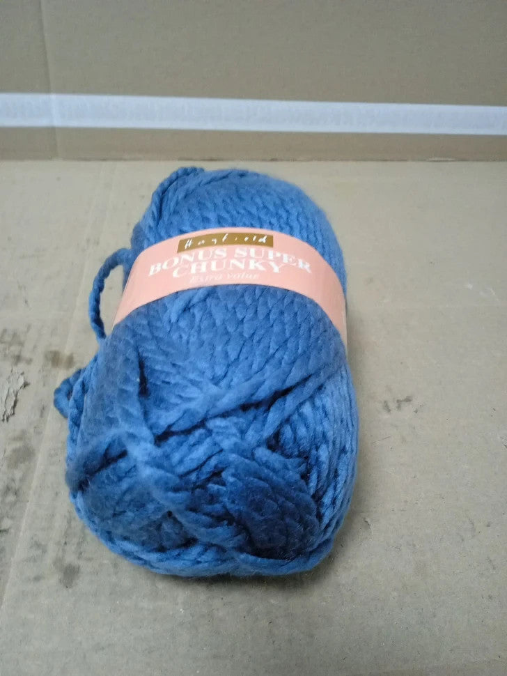 Sirdar Hayfield Bonus Super Chunky Ocean Blue 609 100g New
