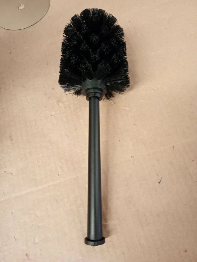 Habitat Toilet Brush Grey Bathroom Fully Assembled 38.5x9.5x9.5cm