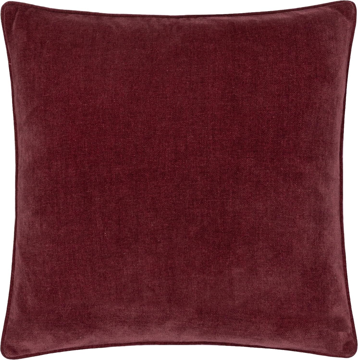 Furn Yard Heavy Chenille Cushion Cover Luxury Soft Velvet Piped Decorative New