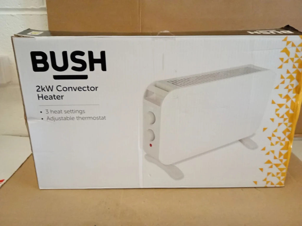 Bush 2000W Convector Heater DF2362 31.5x52.8x19.4cm Thermostatically Controlled