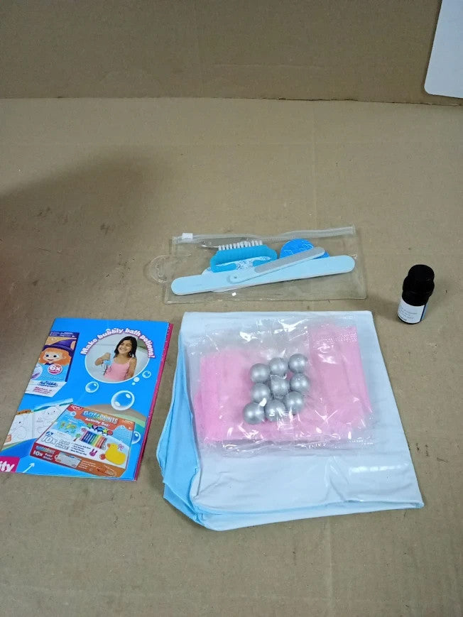Zimpli Gelli Spa Use Pack Pedicure Set Massaging Marbles Mint Essential 5+ New