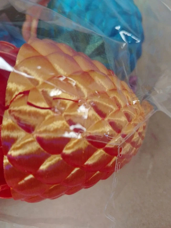 Tubawd 3D Printed Dinosaur Egg Set Creative Figures Collection Display Stress