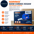 Sorako 600W Corded Wood Metal 800-3000SPM Electric 6 Speeds Blue