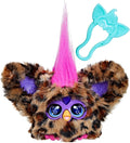Furby Furblets Chee Chee Mini Plush Toy Cheetah Print Speaks Furbish 6+ New