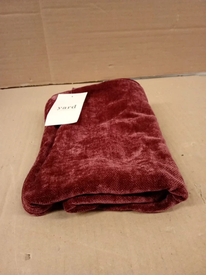 Furn Yard Heavy Chenille Cushion Cover Luxury Soft Velvet Piped Decorative New