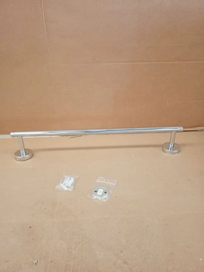 Habitat Wall Mounted Towel Rail Chrome 5.3x50x8cm New