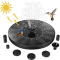 Jsdoin Solar Fountain Pump Solar Powered Water Features Nozzles For Garden New