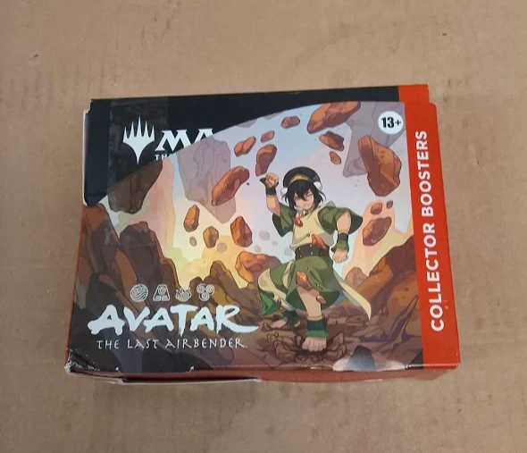 Magic The Gathering Avatar The Last Airbender Collector Booster Box Trading Card