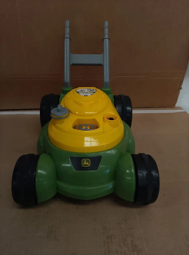John Deere Bubble Lawn Mower Toddlers Blowing Garden Toy Ages 2+ Design Durable