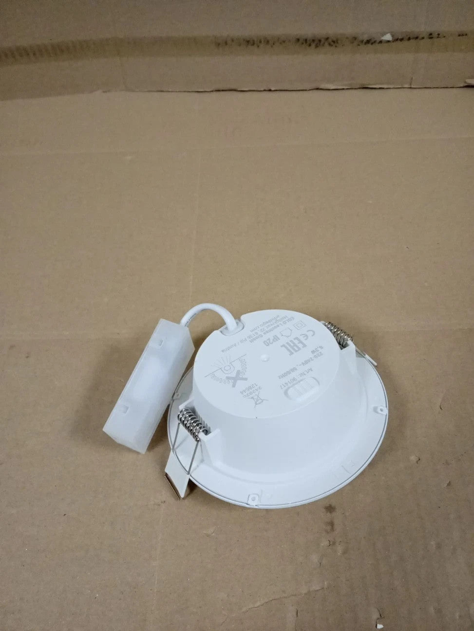 Eglo Recessed LED Ceiling Spot Fueva 6 Round Bathroom Downlight White New