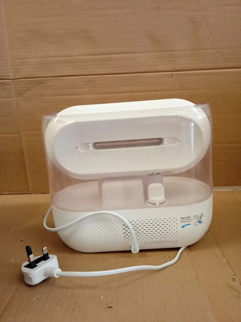 DREO Humidifier Bedroom Baby 4L Cool Mist Supersized 28 dB Quiet Air 36H White