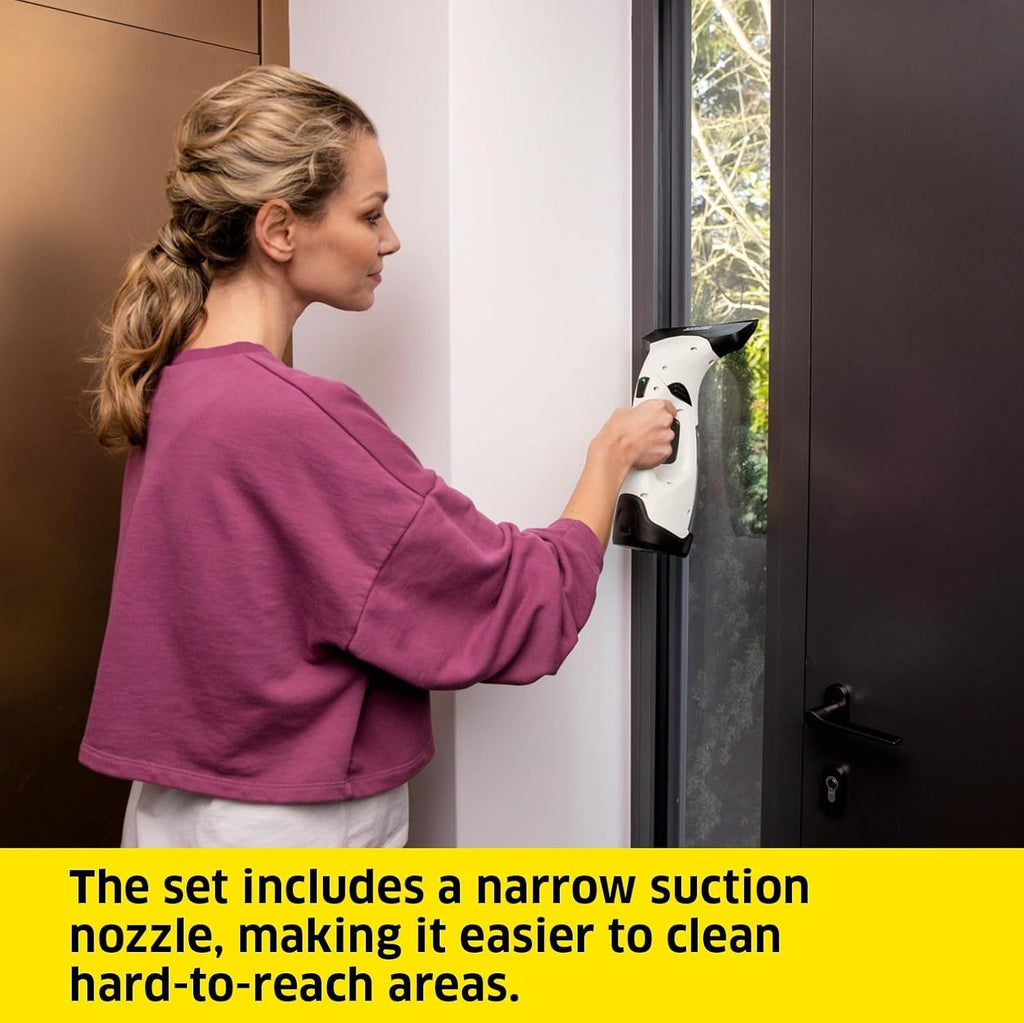 Karcher Window Vac WV 2 Plus N Battery Running Time 35min LED Display New