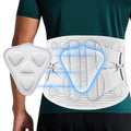 SKXZK Back Support Belt Lumbar Brace Sciatica Pain Relief Work Lifting Aid New