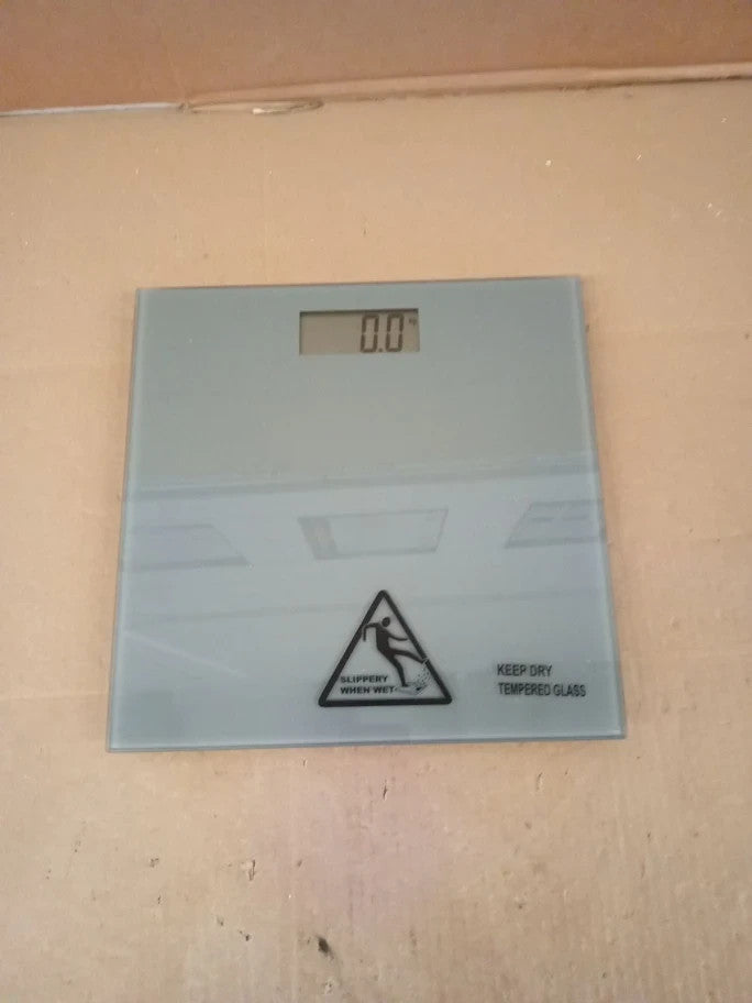 Argos Home Digital Bathroom Scales Suitable Hard Surface 2.1x27x27cm Grey New