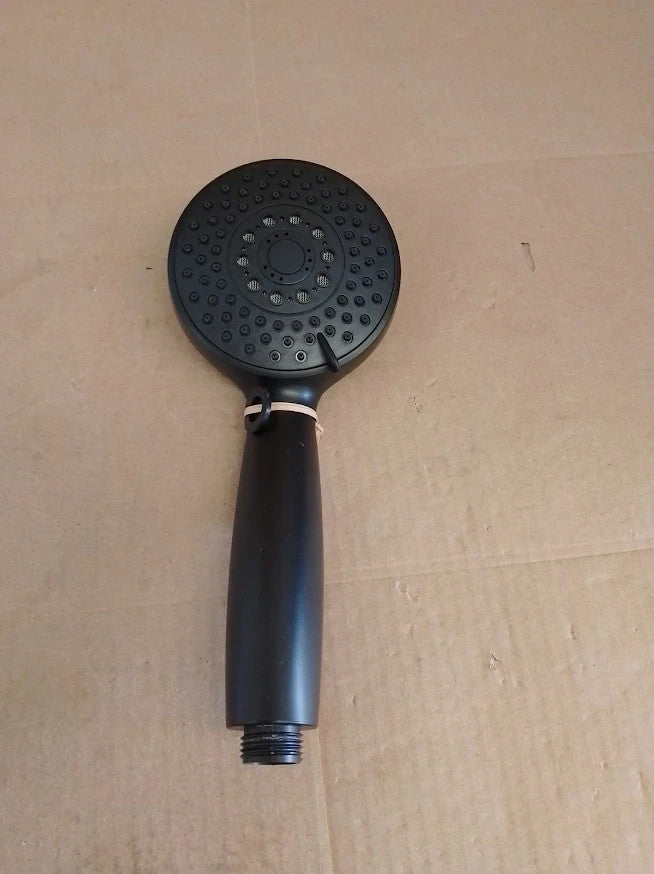 Argos Home Black 3 Mode Shower Head Bathroom Handheld Water Spray Design New