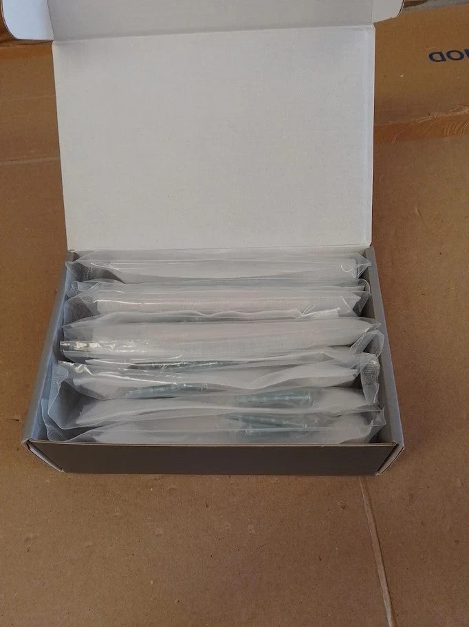 Amerdeco 10 Pack Brushed Satin Nickel Cabinet Pulls 128mm 5in Hole Center New