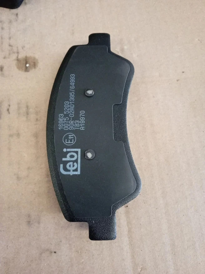 Febi Bilstein 16963 Brake Pad Set Fastening Material 1 Unit Black Modern Design