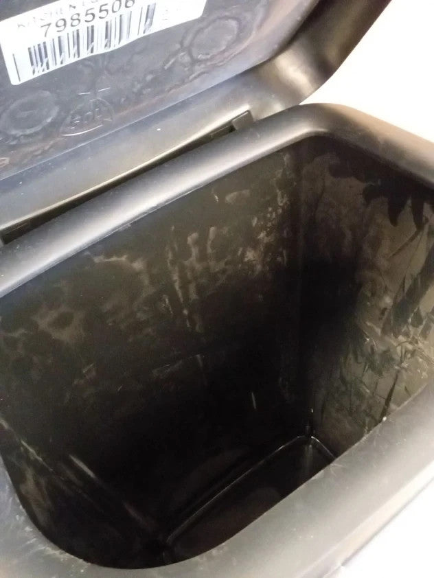 Curver 50L Mistral Silver Lift Top Bin
