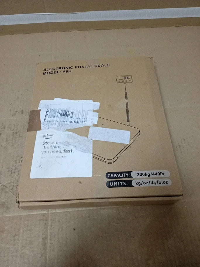 KUAIVO Postal Scales 440lb/200kg High Accurate Digital Parcel Scales Tare New