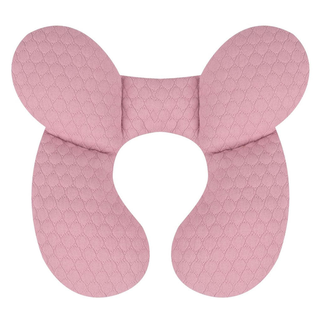 Kakiblin Baby Neck Upgraded Support Head Pillows Car Seat Pink Semicircular New