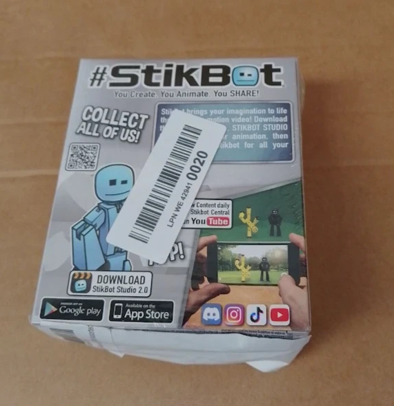 StikBot Figures Blind Assorted Collectable Stop Motion Toys Quality Design New