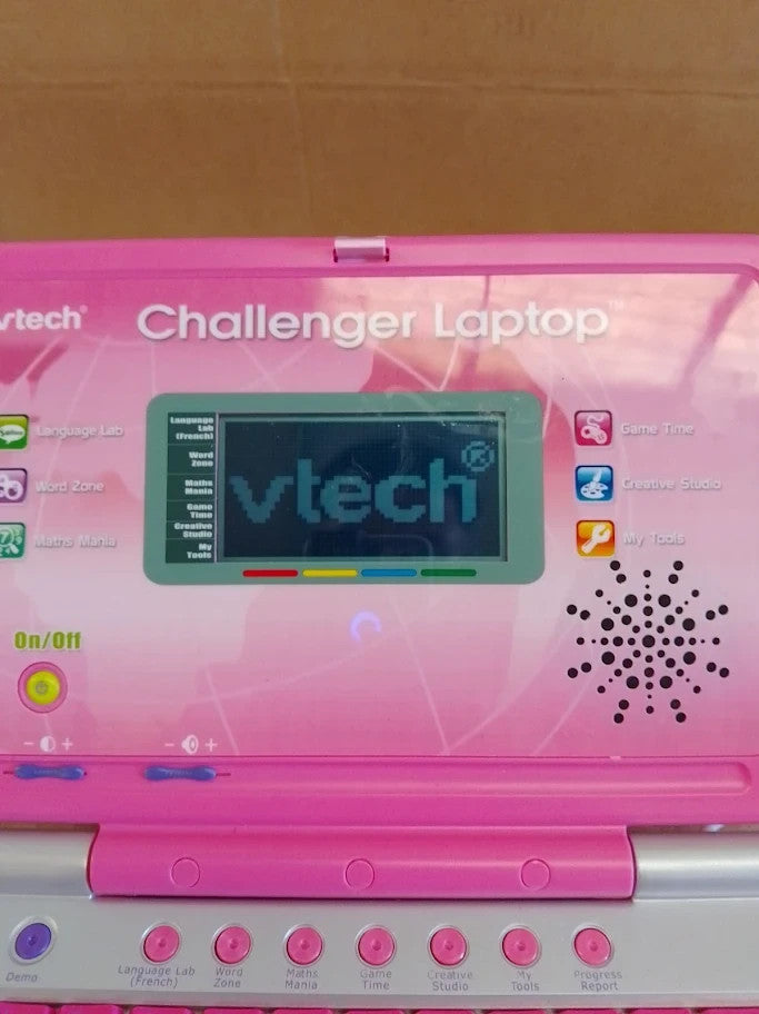 VTech 80-64953 Challenger Laptop Electronic Learning Toy Pink 4+