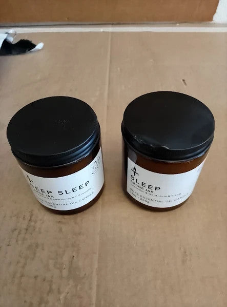 Trinida 2 Wicks Sleep Large Candles Gift Set Long Burning Up To 100 Hour New