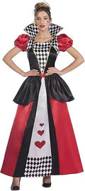 PKT 9910063 Adult Ladies Queen Of Hearts Costume Medium Large UK 12-14 New