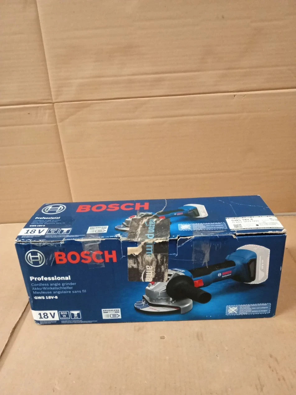Bosch Professional 18V System Cordless Angle Grinder GWS 18V-8 Disc Diameter