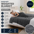 Good Nite Weighted Blanket Adult Heavy Weight Blanket Grey 150x200cm