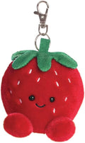 Aurora 34062 Palm Pals Juicy Strawberry Clip On 10cm Soft Toy Red New