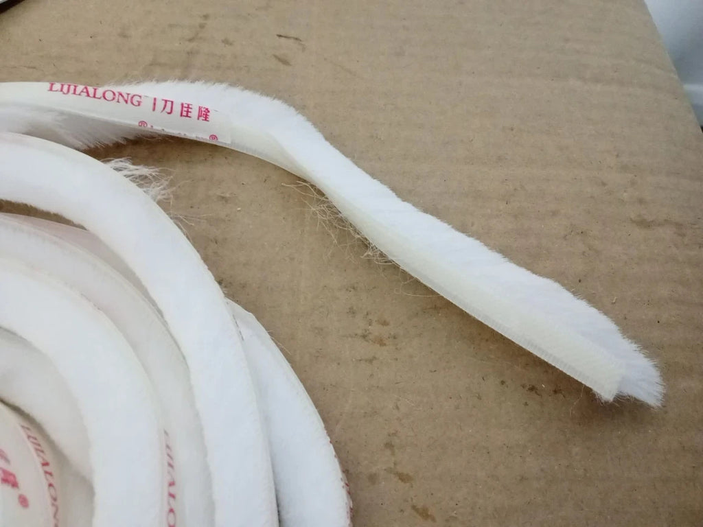 Fowong Brush Seal Weather Stripping High Density Felt Door Strip 4.9mx9mmx15mm