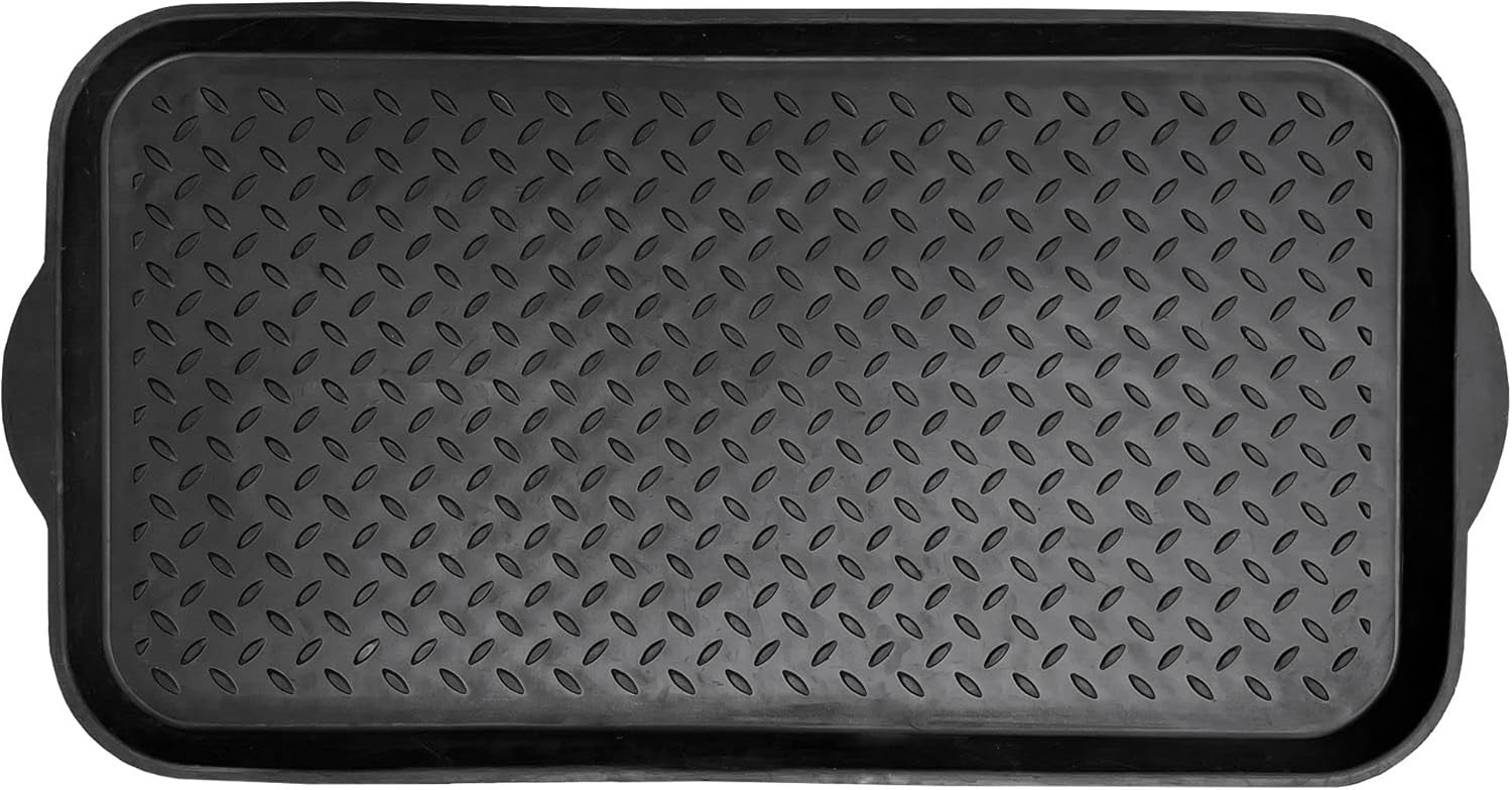 Nicoman Boot Tray Shoe Organiser Soft Rubber Non Slip Washable Multipurpose New