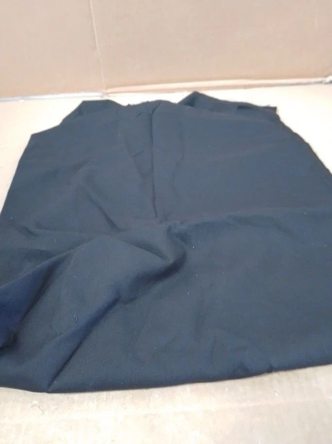 Plain Black Fabric 100% Cotton Extra Wide 150cm Ideal Arts Craft Dressmaking New